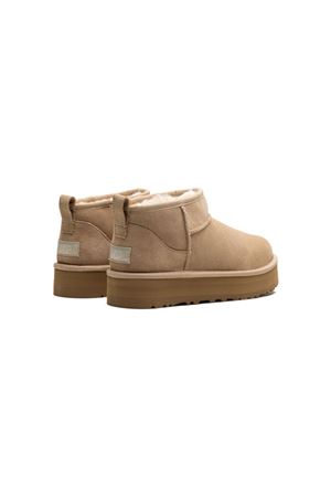 beige leather ankle-boots UGG KIDS | 1157791KSAN